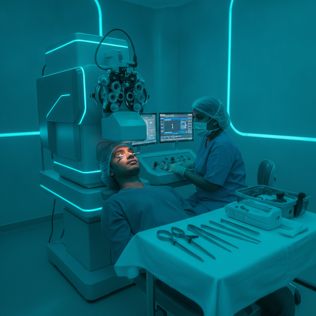 Advanced laser vision correction technology at DLEI Pune
