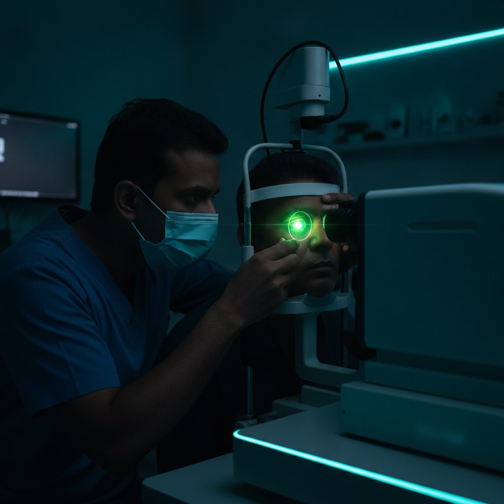 Sealing the Retina with Light — Dada Laser Eye Institute