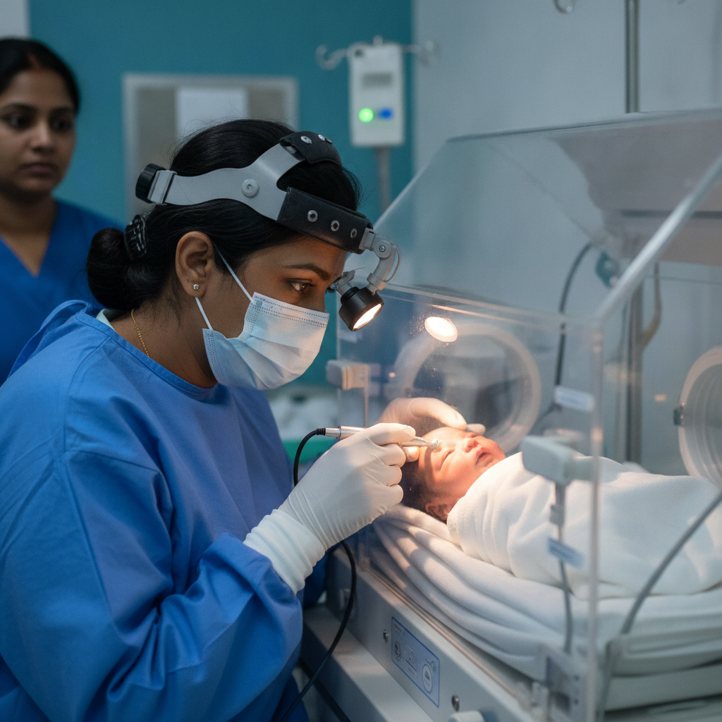 Screening the Tiniest Patients — Dada Laser Eye Institute