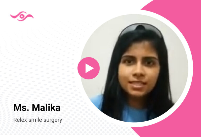 Ms. Malika — ReLEx SMILE surgery testimonial
