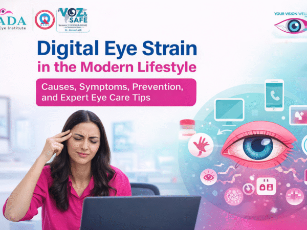 Digital Eye Strain in the Modern Lifestyle: Causes, Symptoms, Prevention, and Expert Eye Care Tips